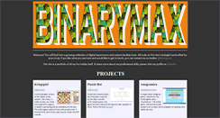 Desktop Screenshot of binarymax.com